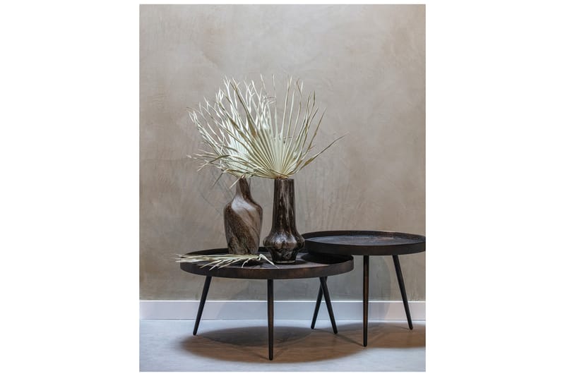 Arnould Sidobord 76 cm Runt - Guld - Möbler - Bord & matgrupper - Avlastningsbord - Lampbord