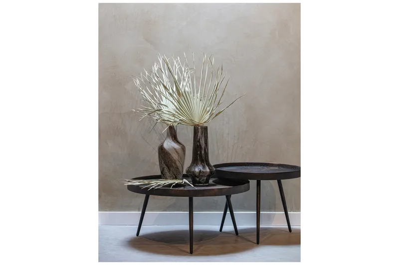 Arnould Sidobord 76 cm Runt, Guld