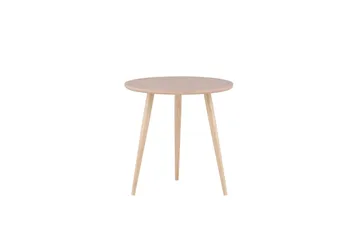 Askim Sidobord 48 cm - Beige - Möbler - Bord & matgrupper - Avlastningsbord - Lampbord