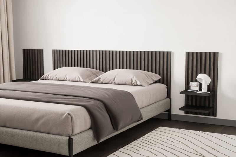 Avignon Sidobord 35x30 cm Svart - Venture Home - Lampbord - Brickbord & småbord