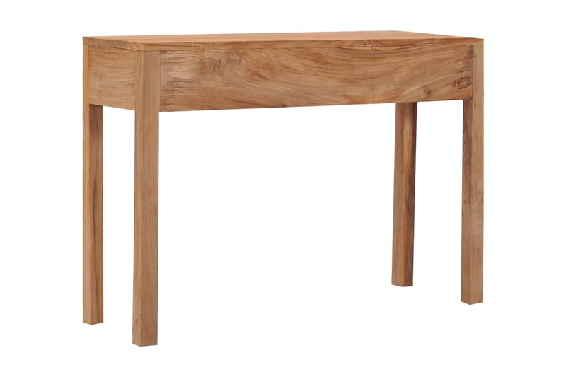 Avlastningsbord 110x35x75 cm massiv teak - Brun - Möbler - Bord & matgrupper - Avlastningsbord - Lampbord