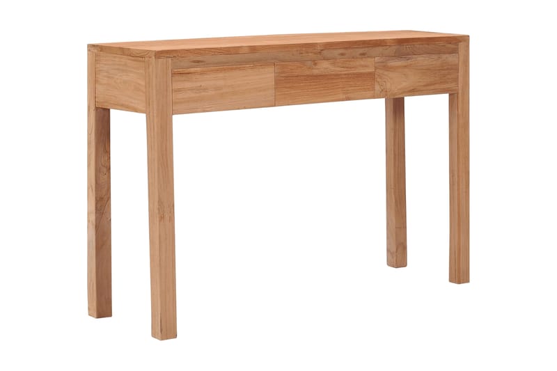 Avlastningsbord 110x35x75 cm massiv teak - Brun - Möbler - Bord & matgrupper - Avlastningsbord - Lampbord