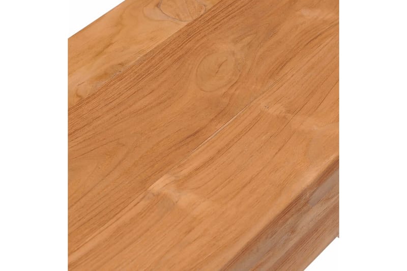 Avlastningsbord 110x35x75 cm massiv teak - Brun - Möbler - Bord & matgrupper - Avlastningsbord - Lampbord