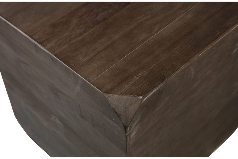 Bokdik Sidobord 46 cm - Mörkbrun - Lampbord - Brickbord & småbord