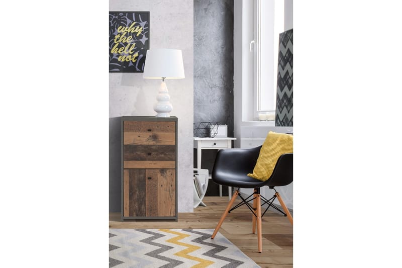 Broxton Sidobord 40 cm - Grå - Möbler - Bord & matgrupper - Avlastningsbord - Lampbord