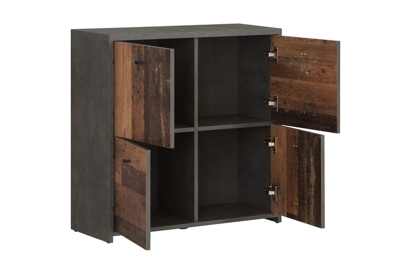 Broxton Sidobord 77 cm - Grå - Möbler - Bord & matgrupper - Avlastningsbord - Lampbord