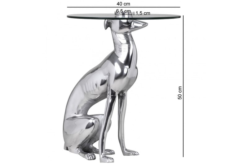 Dalesha Sidobord - Silver - Möbler - Bord & matgrupper - Avlastningsbord - Lampbord