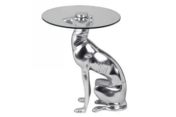 Dalesha Sidobord - Silver - Möbler - Bord & matgrupper - Avlastningsbord - Lampbord