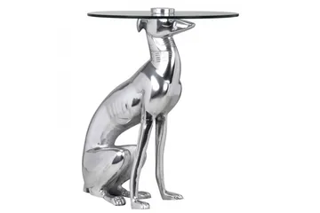 Dalesha Sidobord - Silver - Möbler - Bord & matgrupper - Avlastningsbord - Lampbord