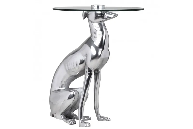 Dalesha Sidobord - Silver - Möbler - Bord & matgrupper - Avlastningsbord - Lampbord