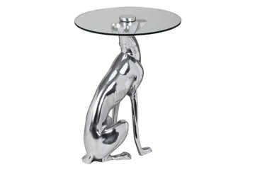 Dalesha Sidobord - Silver - Möbler - Bord & matgrupper - Avlastningsbord - Lampbord