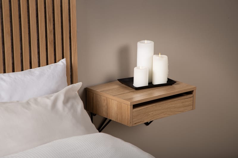 Depay Sidobord 41 cm - Ek - Möbler - Bord & matgrupper - Avlastningsbord - Lampbord