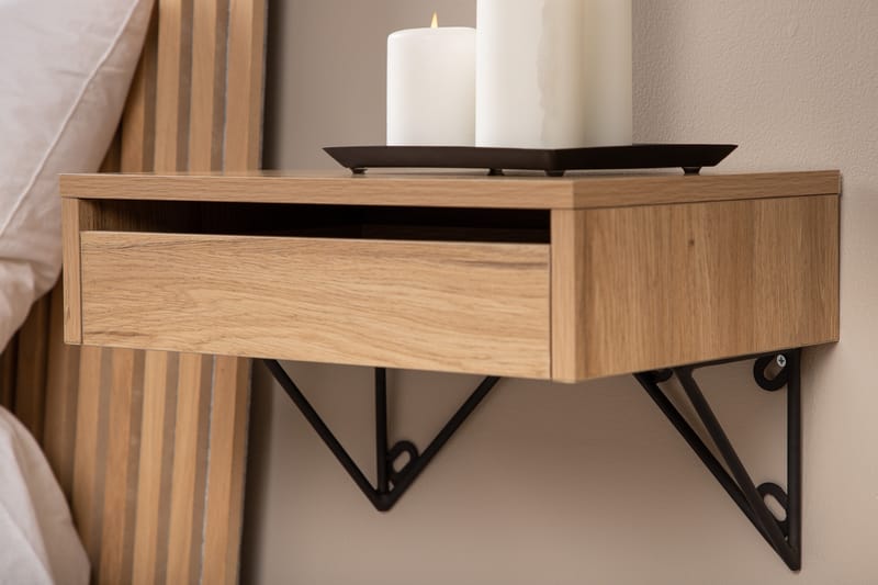 Depay Sidobord 41 cm - Ek - Möbler - Bord & matgrupper - Avlastningsbord - Lampbord