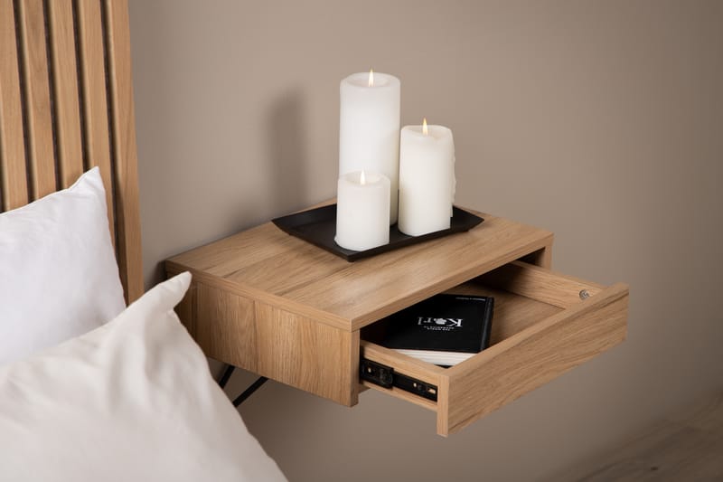Depay Sidobord 41 cm - Ek - Möbler - Bord & matgrupper - Avlastningsbord - Lampbord