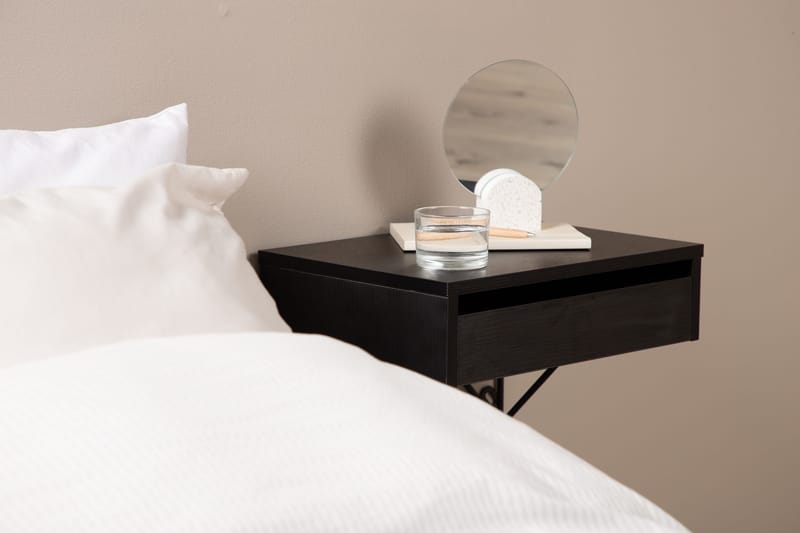 Depay Sidobord 41 cm - Svart - Möbler - Bord & matgrupper - Avlastningsbord - Lampbord