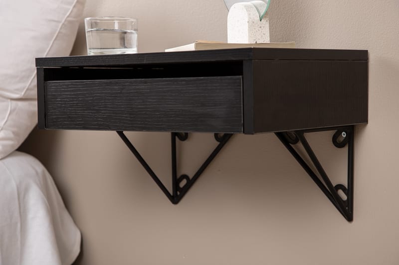 Depay Sidobord 41 cm - Svart - Möbler - Bord & matgrupper - Avlastningsbord - Lampbord