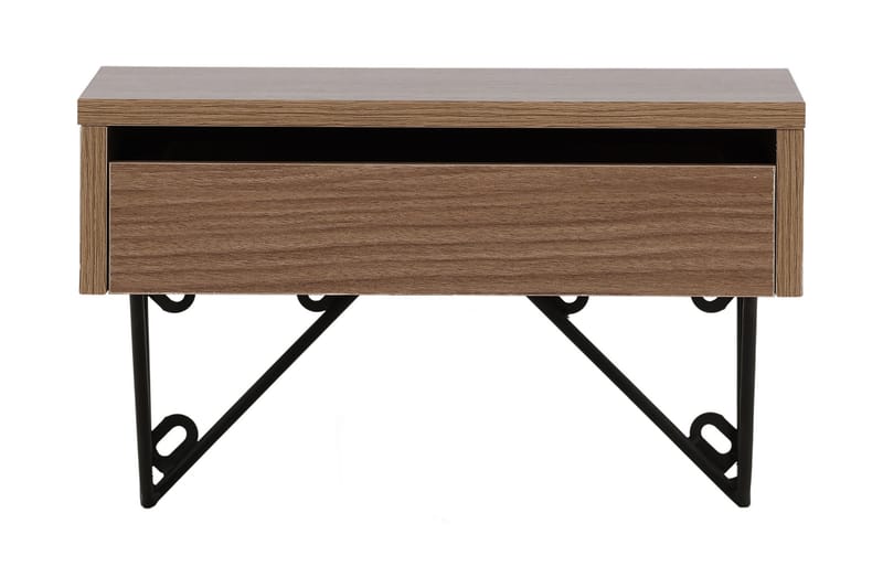 Depay Sidobord 41 cm - Valnöt - Möbler - Bord & matgrupper - Avlastningsbord - Lampbord