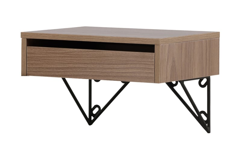 Depay Sidobord 41 cm - Valnöt - Möbler - Bord & matgrupper - Avlastningsbord - Lampbord