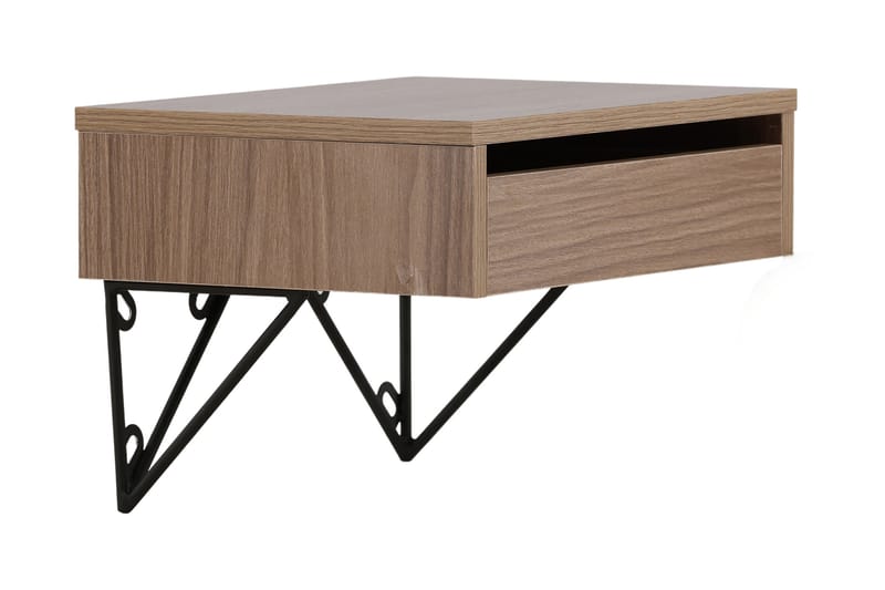 Depay Sidobord 41 cm - Valnöt - Möbler - Bord & matgrupper - Avlastningsbord - Lampbord