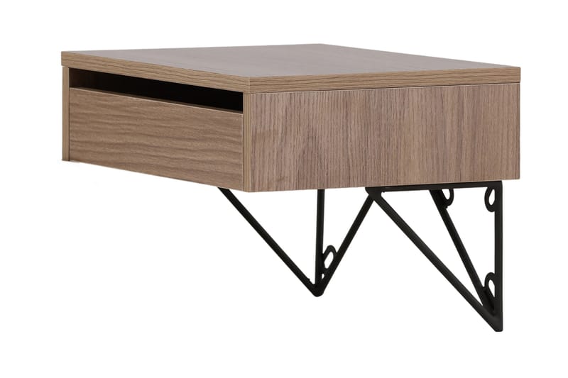 Depay Sidobord 41 cm - Valnöt - Möbler - Bord & matgrupper - Avlastningsbord - Lampbord