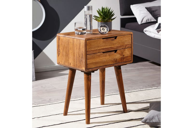 Eshott Sängbord 47 cm - Trä/natur - Möbler - Bord & matgrupper - Avlastningsbord - Lampbord