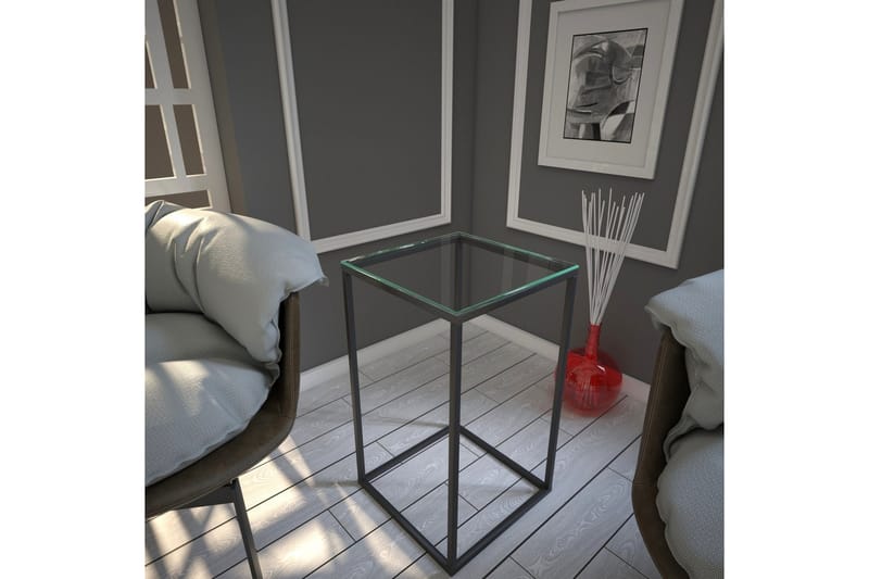 Falan Sidobord 35 cm - Transparent - Möbler - Bord & matgrupper - Avlastningsbord - Lampbord