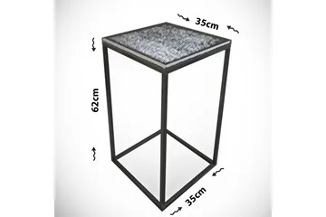 Falan Sidobord 35 cm - Transparent - Möbler - Bord & matgrupper - Avlastningsbord - Lampbord