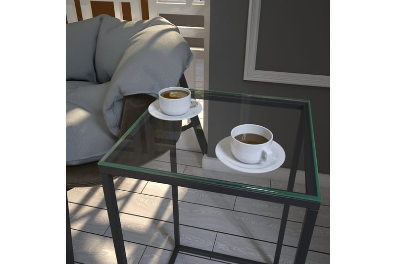 Falan Sidobord 35 cm - Transparent - Möbler - Bord & matgrupper - Avlastningsbord - Lampbord