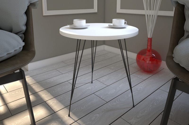 Falan Sidobord 40 cm - Vit - Möbler - Bord & matgrupper - Avlastningsbord - Lampbord