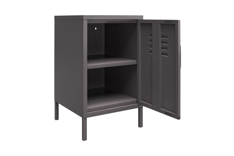 Franklin Sidobord 38x40 cm Grå - Dorel Home - Möbler - Bord & matgrupper - Avlastningsbord - Lampbord