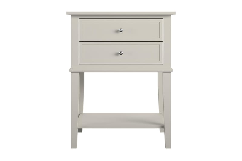 Franklin Sidobord 56x39 cm Beige - Queer Eye - Möbler - Bord & matgrupper - Avlastningsbord - Lampbord