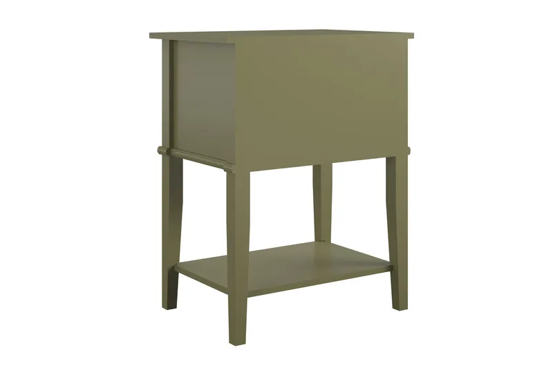 Franklin Sidobord 56x39 cm Olivgrön - Queer Eye - Möbler - Bord & matgrupper - Avlastningsbord - Lampbord