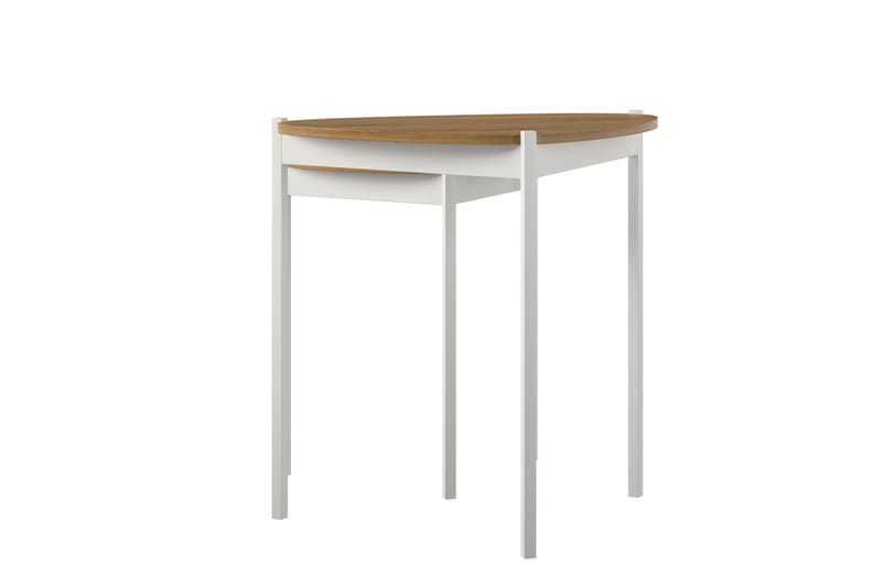 Genadi Sidobord - Vit - Möbler - Bord & matgrupper - Avlastningsbord - Lampbord