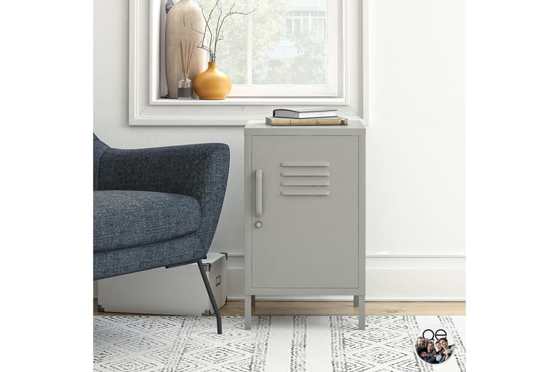 Juliette Sidobord 38x40 cm Beige, Novogratz