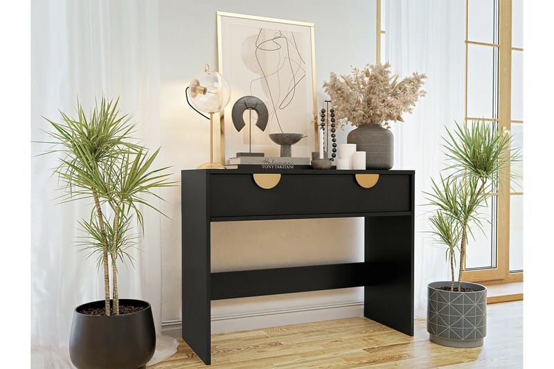 Kintore Sidobord 100 cm - Svart - Möbler - Bord & matgrupper - Avlastningsbord - Lampbord