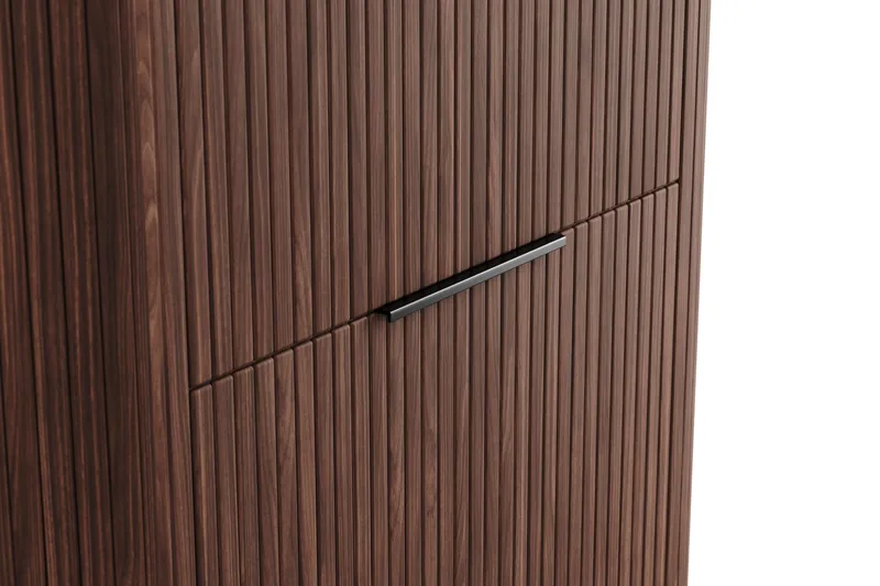 Kopparbo Högskåp Valnöt - Mörkbrunt valnötsträ - Förvaring - Skåp - Förvaringsskåp