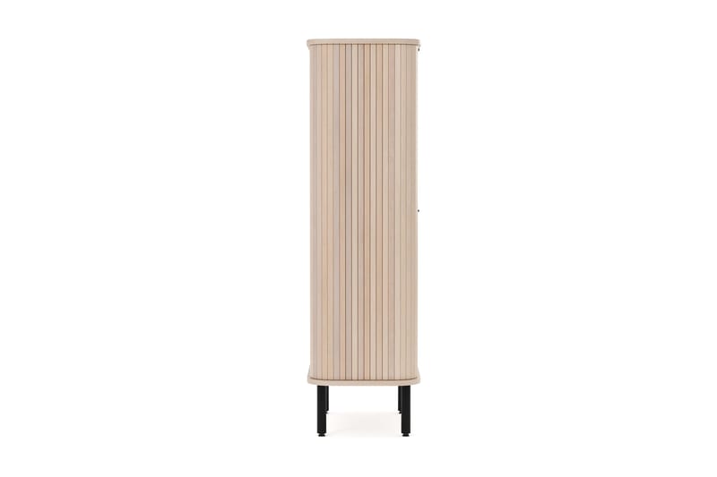 Kopparbo Högskåp Vitlaserad Ek - Ljust vitlaserat ekträ - Förvaring - Skåp - Förvaringsskåp