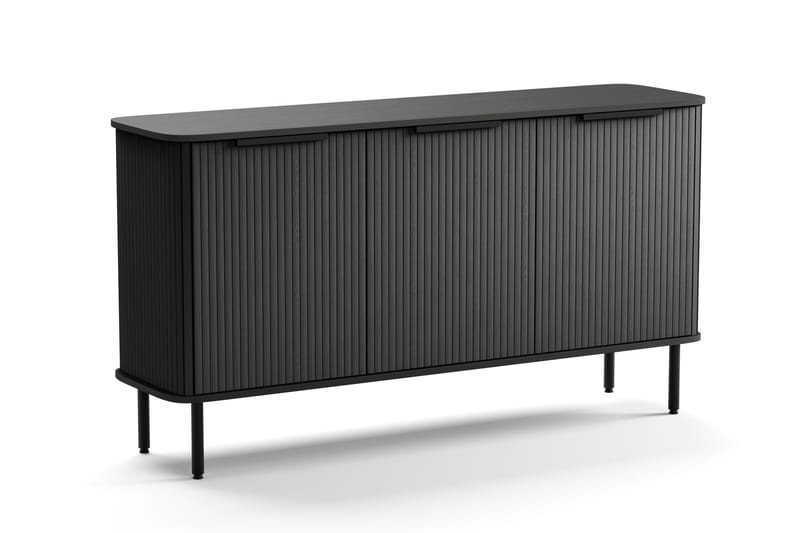 Kopparbo Sideboard Svart - Svart trä - Sideboard & skänk