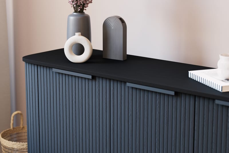 Kopparbo Sideboard - Svart trä - Sideboard & skänk