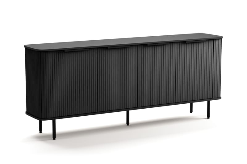 Kopparbo Sideboard - Svart trä - Sideboard & skänk