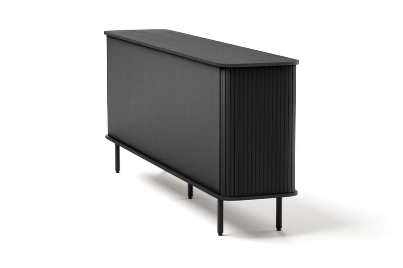 Kopparbo Sideboard - Svart trä - Sideboard & skänk