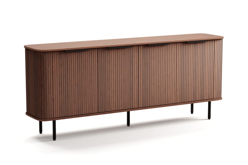 Kopparbo Sideboard Valnöt - Mörkbrunt valnötsträ - Sideboard & skänk