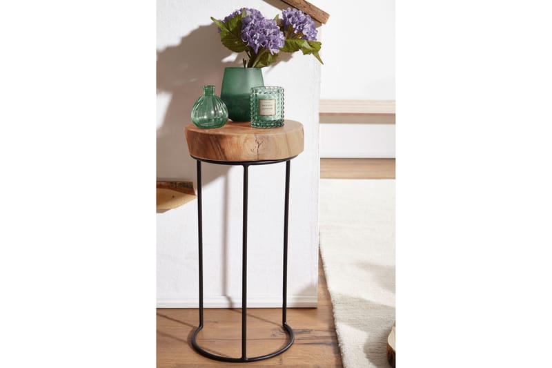 Lachlann Sidobord 28 cm - Trä/natur - Möbler - Bord & matgrupper - Avlastningsbord - Lampbord