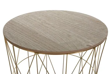 Lanark Sidobord 40 cm - Guld - Möbler - Bord & matgrupper - Avlastningsbord - Lampbord