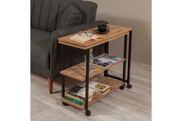 Lantenot Sidobord 76 cm - Natur/Svart - Möbler - Bord & matgrupper - Avlastningsbord - Lampbord