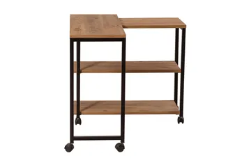 Lantenot Sidobord 76 cm - Natur/Svart - Möbler - Bord & matgrupper - Avlastningsbord - Lampbord