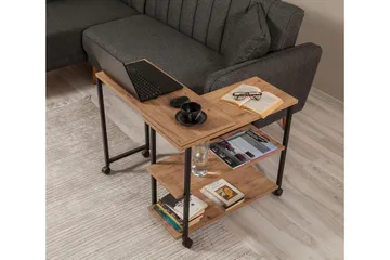 Lantenot Sidobord 76 cm - Natur/Svart - Möbler - Bord & matgrupper - Avlastningsbord - Lampbord