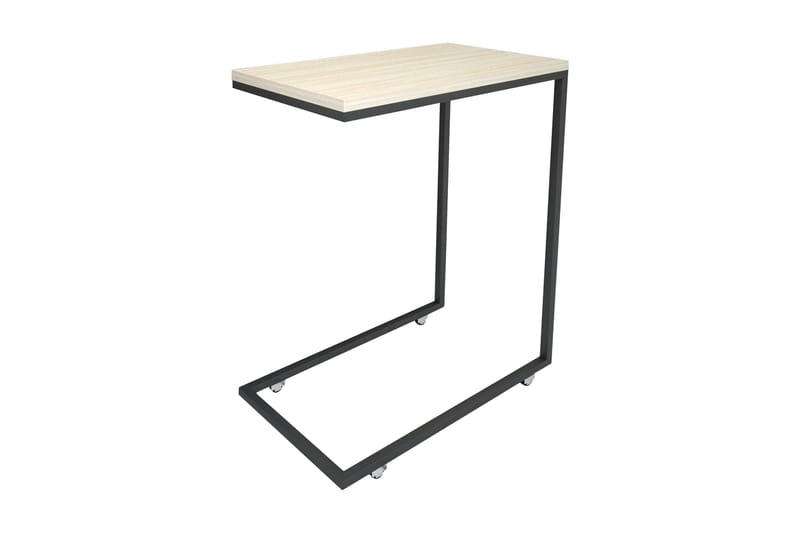Maddeson Sidobord 46 cm - Beige/Svart - Möbler - Bord & matgrupper - Avlastningsbord - Lampbord