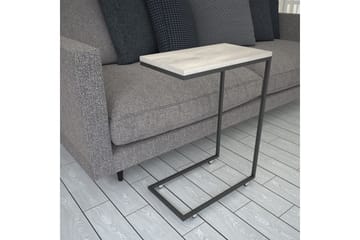 Maddeson Sidobord 46 cm - Ljus Natur/Svart - Möbler - Bord & matgrupper - Avlastningsbord - Lampbord