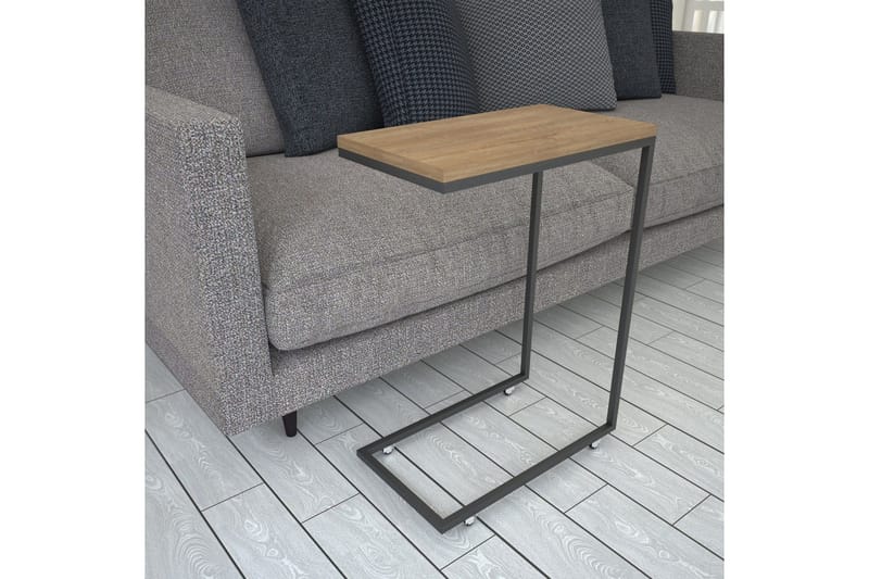 Maddeson Sidobord 46 cm - Mörk Natur/Svart - Möbler - Bord & matgrupper - Avlastningsbord - Lampbord